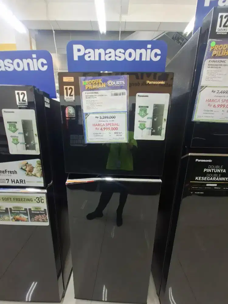 kulkas 2 pintu panasonic