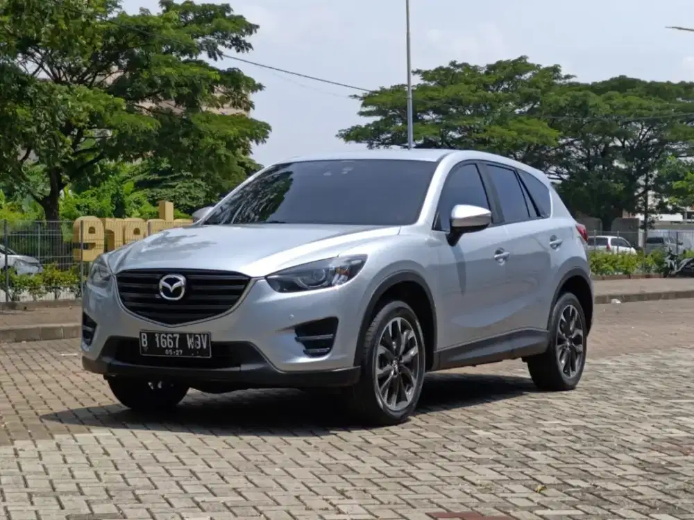 Mazda Cx 5 Grand Touring 2.5 Automatic 2016 Bensin Silver Metalik