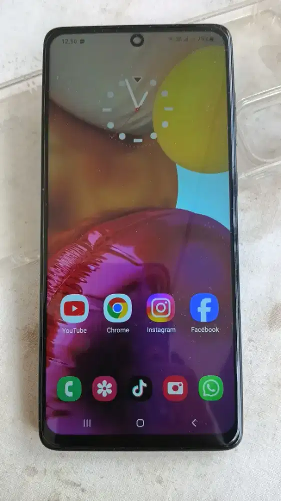 Samsung A71 ram 8/128gb batangan