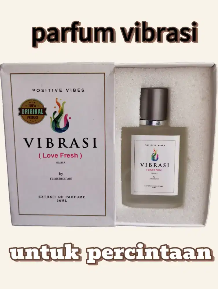 Parfum vibrasi  ukuran 30ml