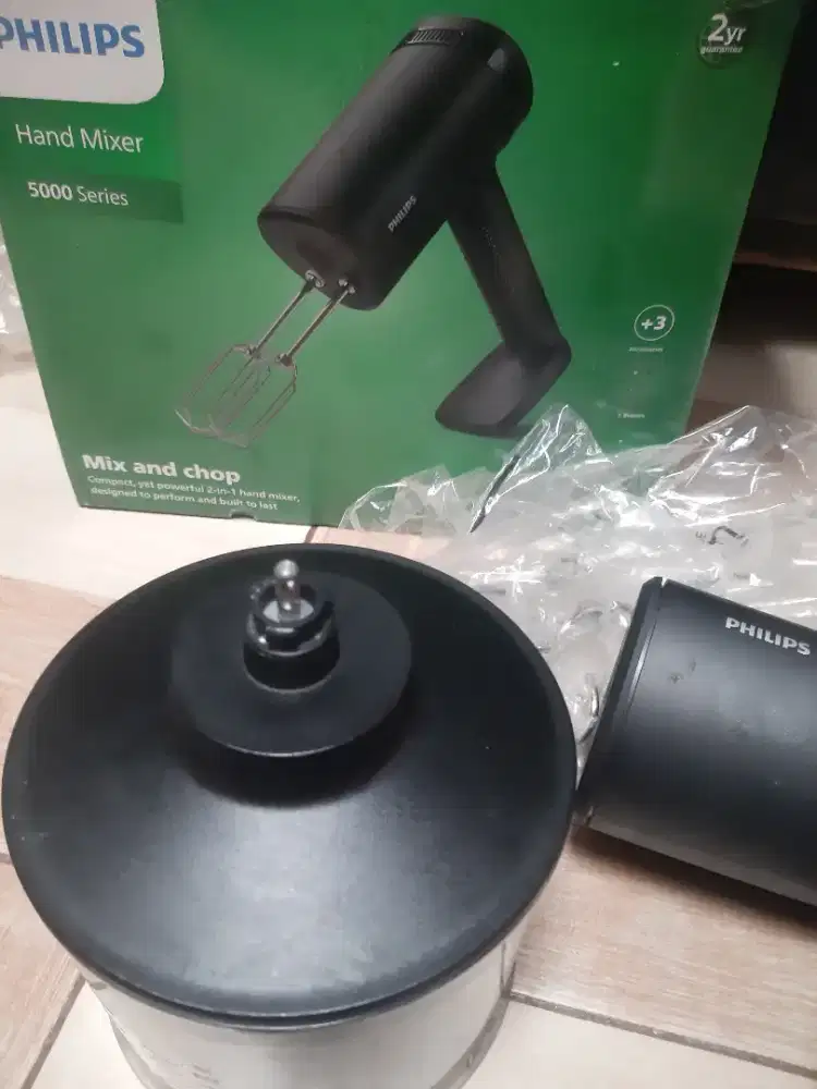 mixer & chopper philips baru 1 x pakai