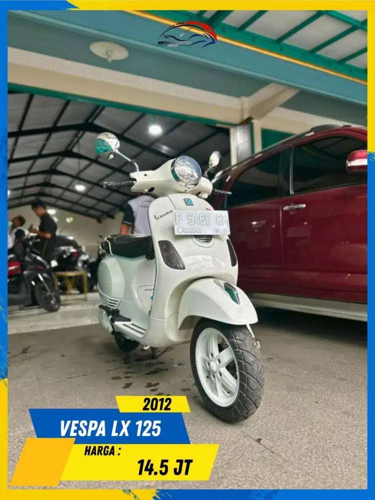 VESPA LX 125 2012 PLAT F SIAP PANTAU BOSSKU HIKMAH MOTOR KEPUH MALANG