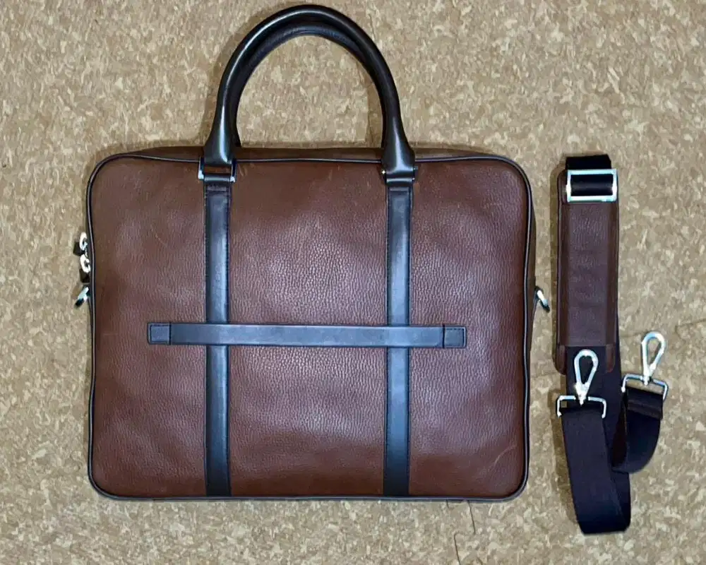 M&S Leater Laptop Bag (Briefcase)