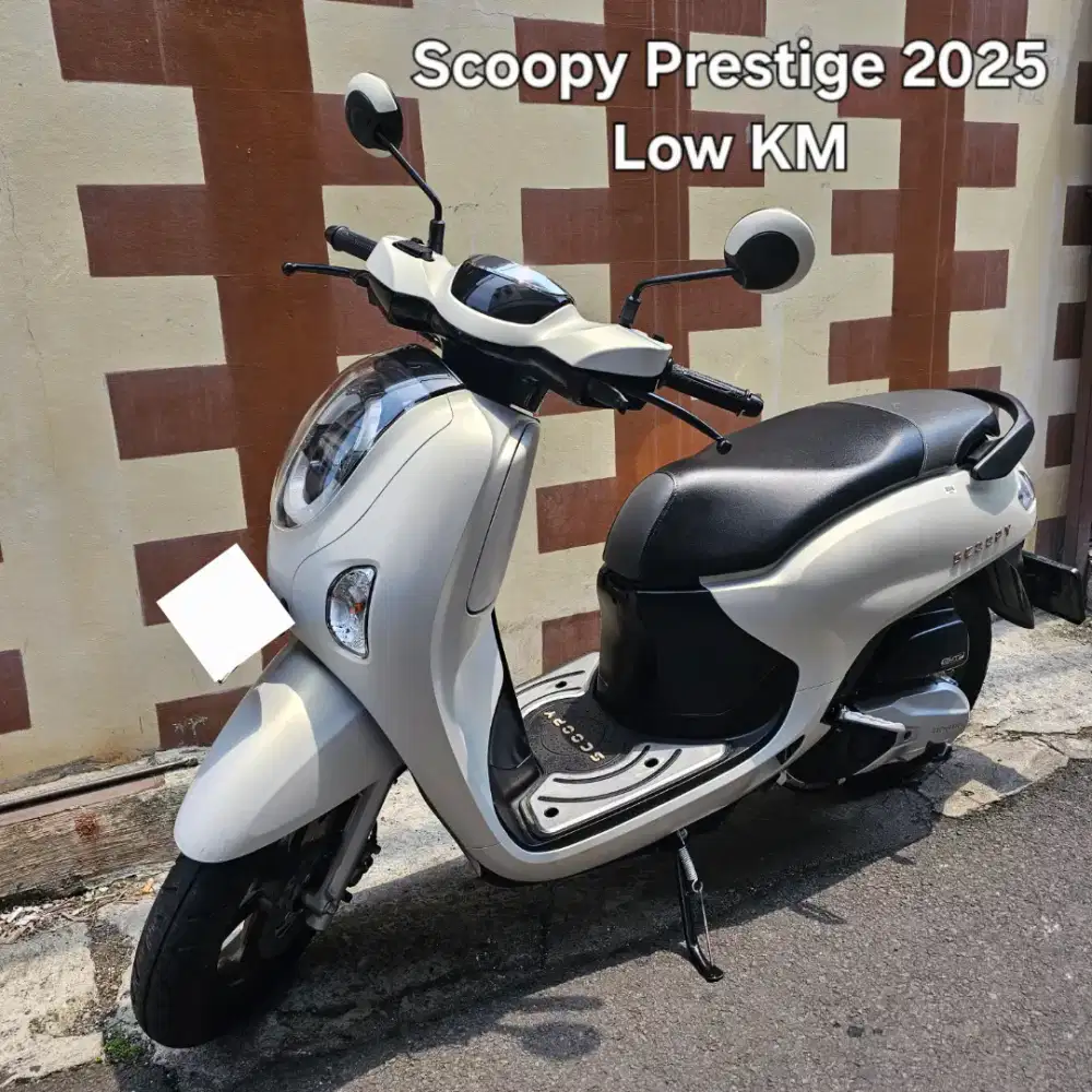 Scoopy Prestige 2025 Low KM
