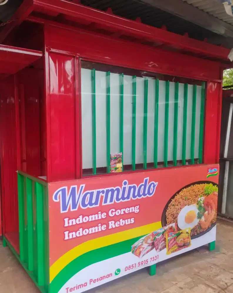 BOOTH KONTAINER/BOOTH MURAH/BOOTH KEKINIAN/GEROBAK KONTAINER/GEROBAK