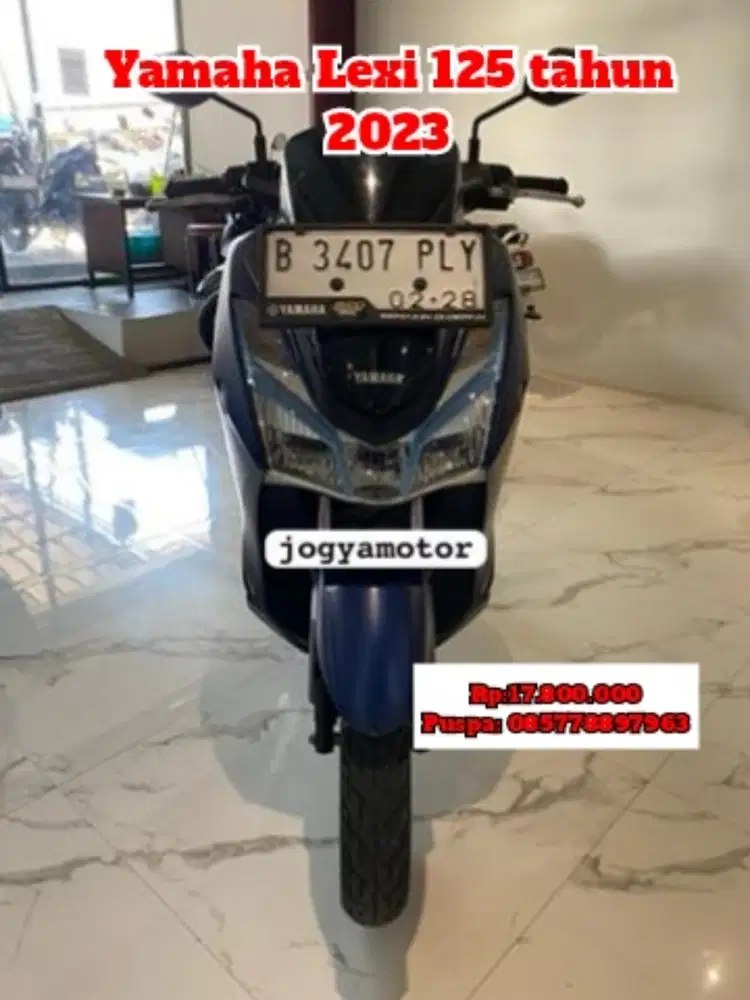 (B) Yamaha Lexi 125 tahun 2023 cash credit