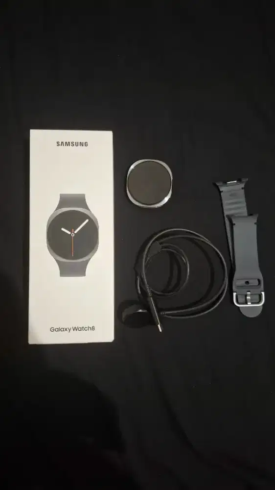 Samsung Galaxy Watch 8 44mm Graphite Jarang Dipakai