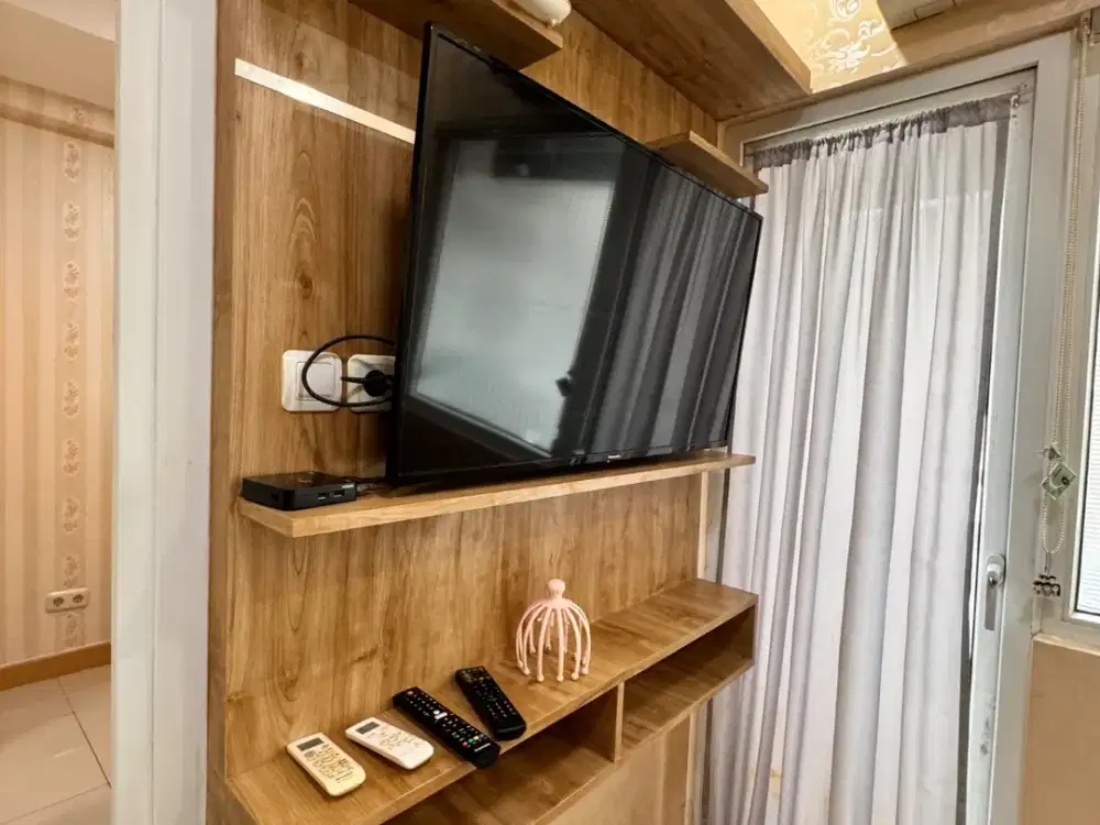 APARTEMEN GREEN PRAMUKA CITY 2 KAMAR FULL FURNISH LENGKAP PER 6 BULAN TOWER PENELOPE MALL TENGAH KOTA JAKARTA