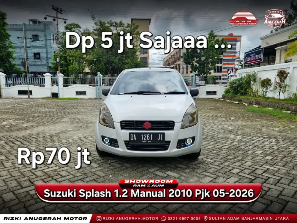 Dp 5jt Suzuki Splash 1.2 2010 Manual Pjk 05-2026