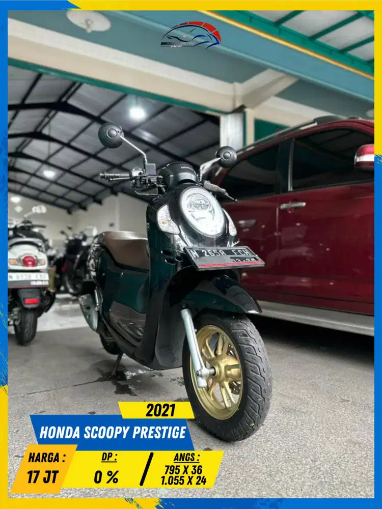 HONDA SCOOPY PRESTIGE 2021 MESIN WOKEE LURR HIKMAH MOTOR KEPUH MALANG