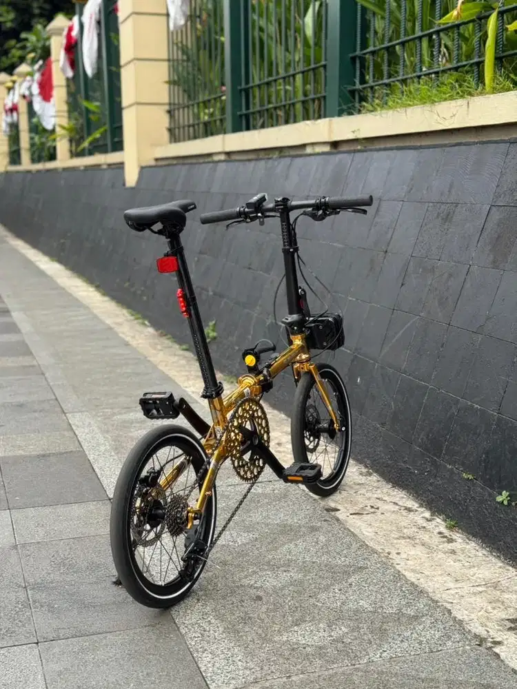 Sepeda lipat element troy UV 10 speed