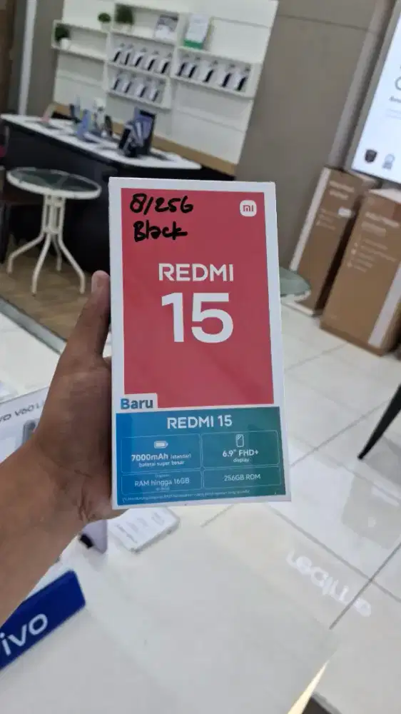 REDMI 15 8/256 Resmi