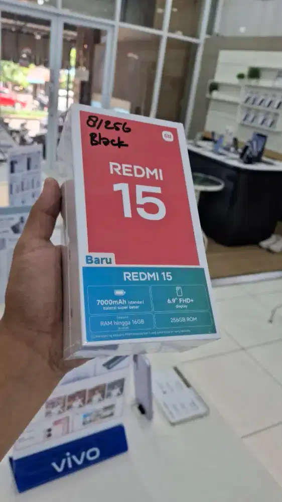 REDMI 15 8/256 SEGEL