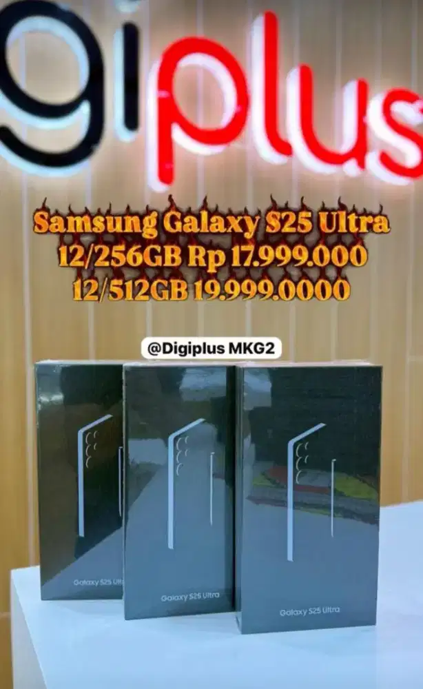Samsung S25 Ultra , promo bunga % hingga free 1-2 kali cicilan