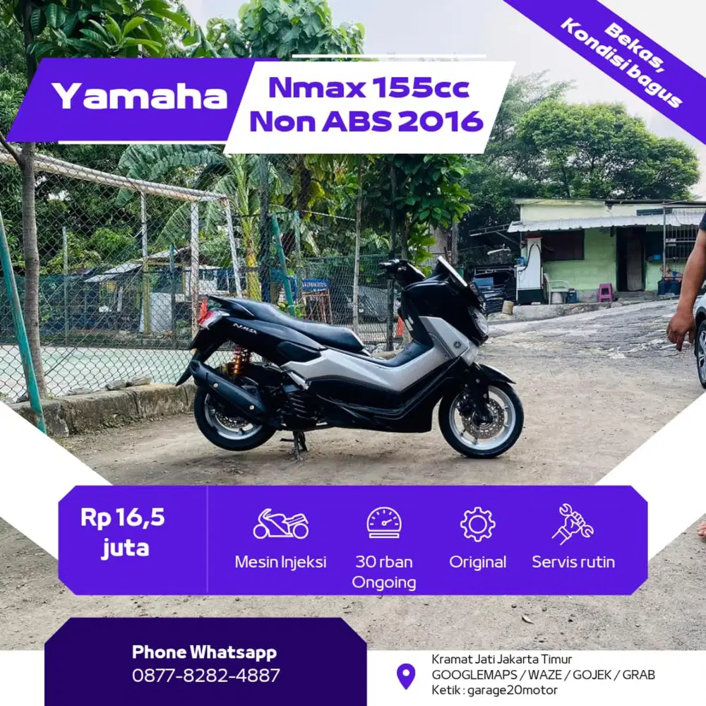 Yamaha nmax 155 cc bluecore