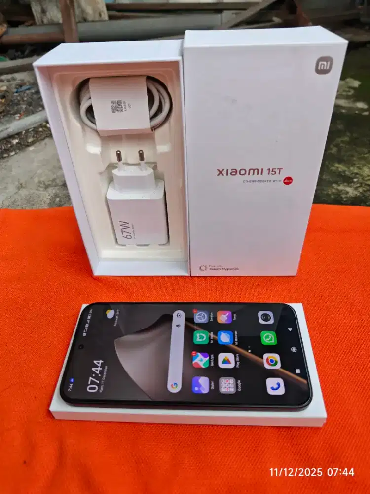 Xiaomi 15T 12/512 Fullset ori segel mulus pmkian sgkt saja