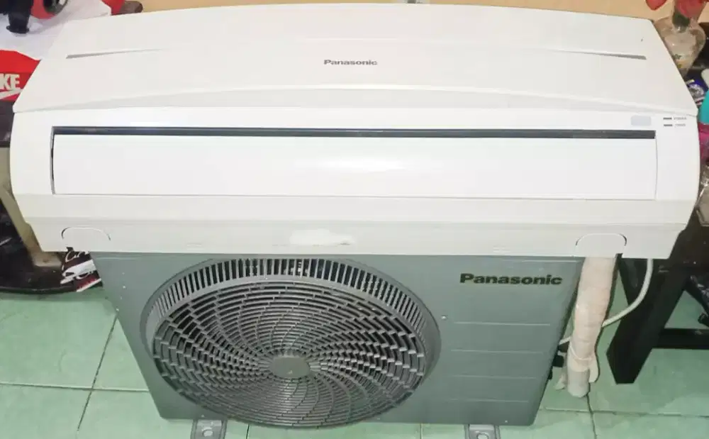 AC 3/4 PANASONIC R32 LOWWATT ORISINIL BAGUS NORMAL & DINGIN SEKALI