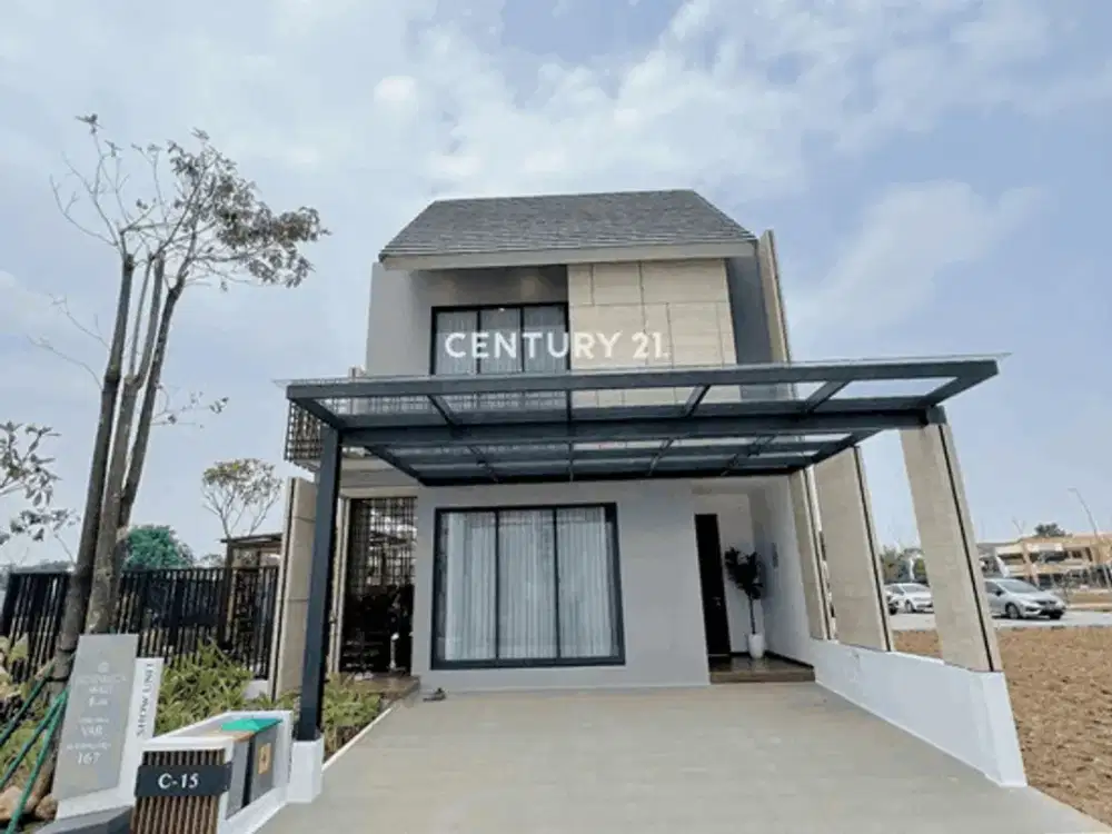 Rumah baru 2 lantai di district terbesar Bintaro Jaya Botanica Aralia Tipe 9