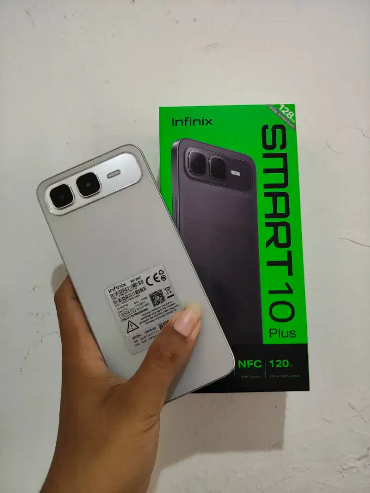 (SECOND) INFINIX SMART 10 PLUS 8/128 FULLSET NO MINUS PEMAKAIAN 2 HARI