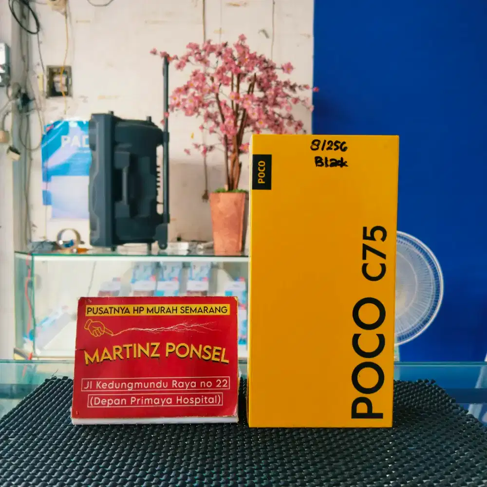 Poco c75 8/256 nfc - murah meriah