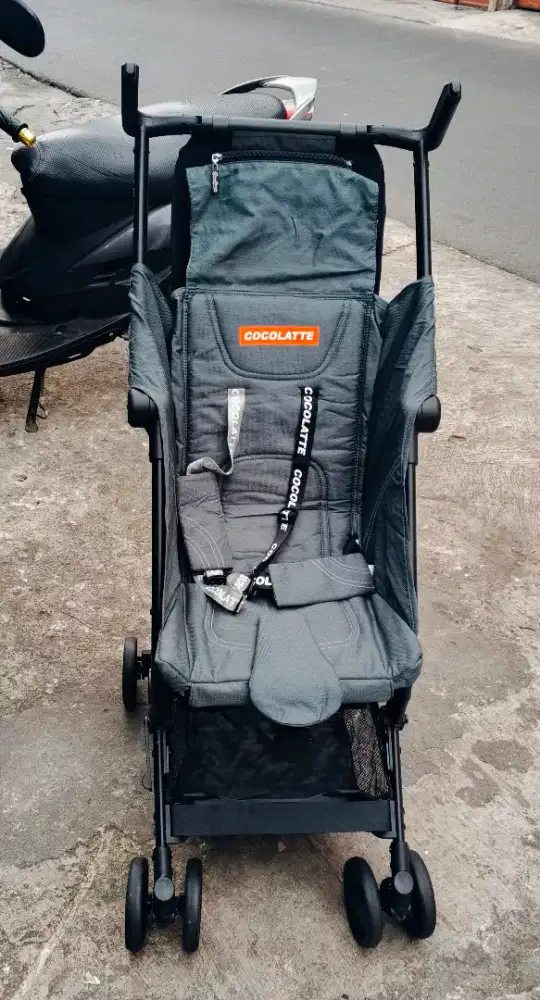 stroller cocolatte bekas rasa baru