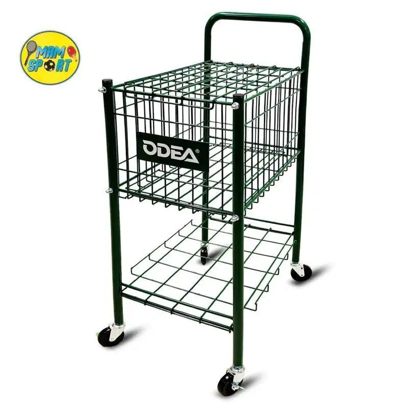 Keranjang Bola Cart Padelball Metal Trolley ODEA TC-260 GREEN Original