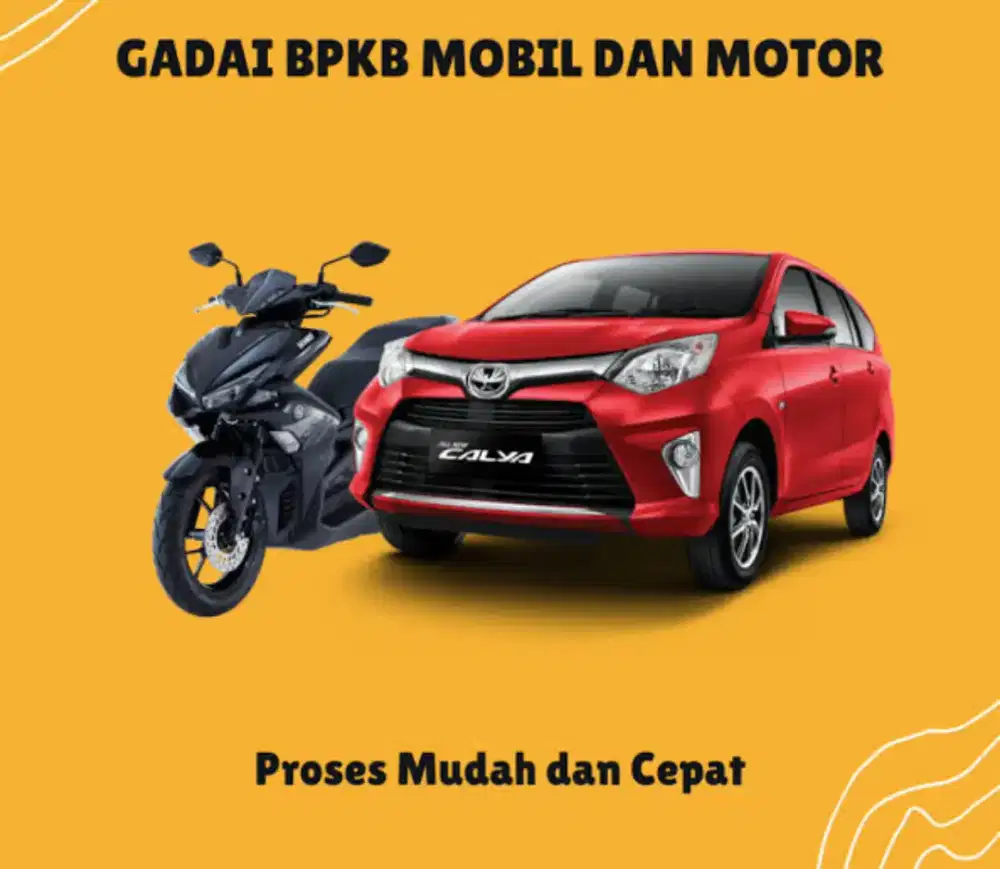 Yang perlu dana tunai jaminan kendaraan BPKB