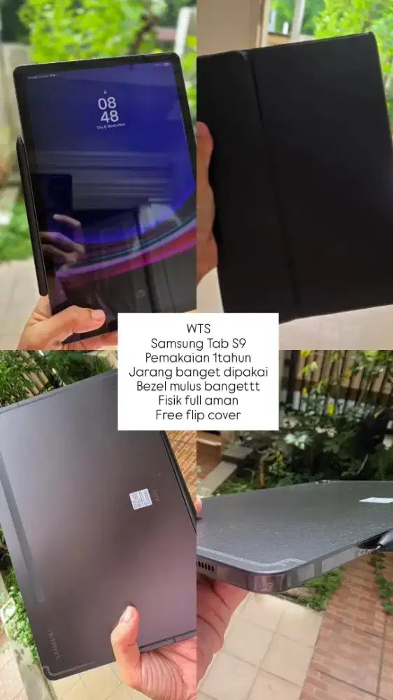 Samsung Galaxy Tab S9 Simcard dan Wifi