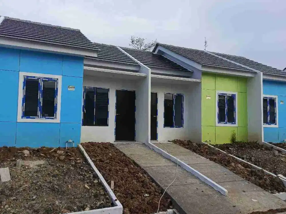(Nitti) rumah siap huni,cicilan flat