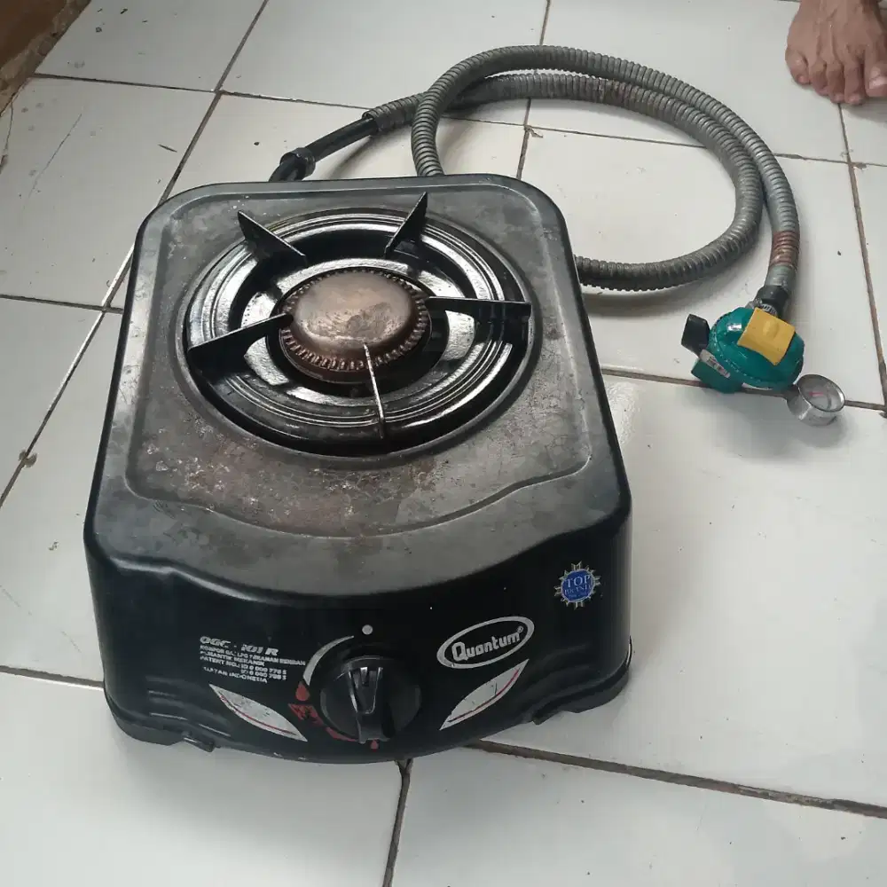 KOMPOR GAS QUANTUM+ SELANG REGULATOR NORMA NEGO