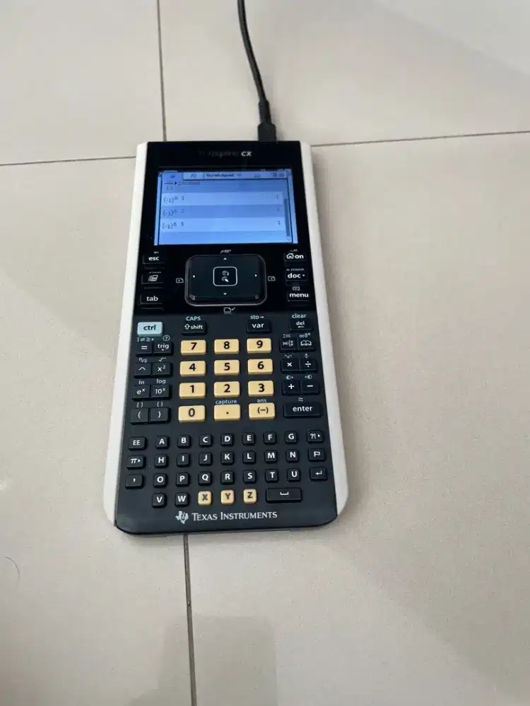 Kalkulator TI-nspire CX graphing calculator Instrument