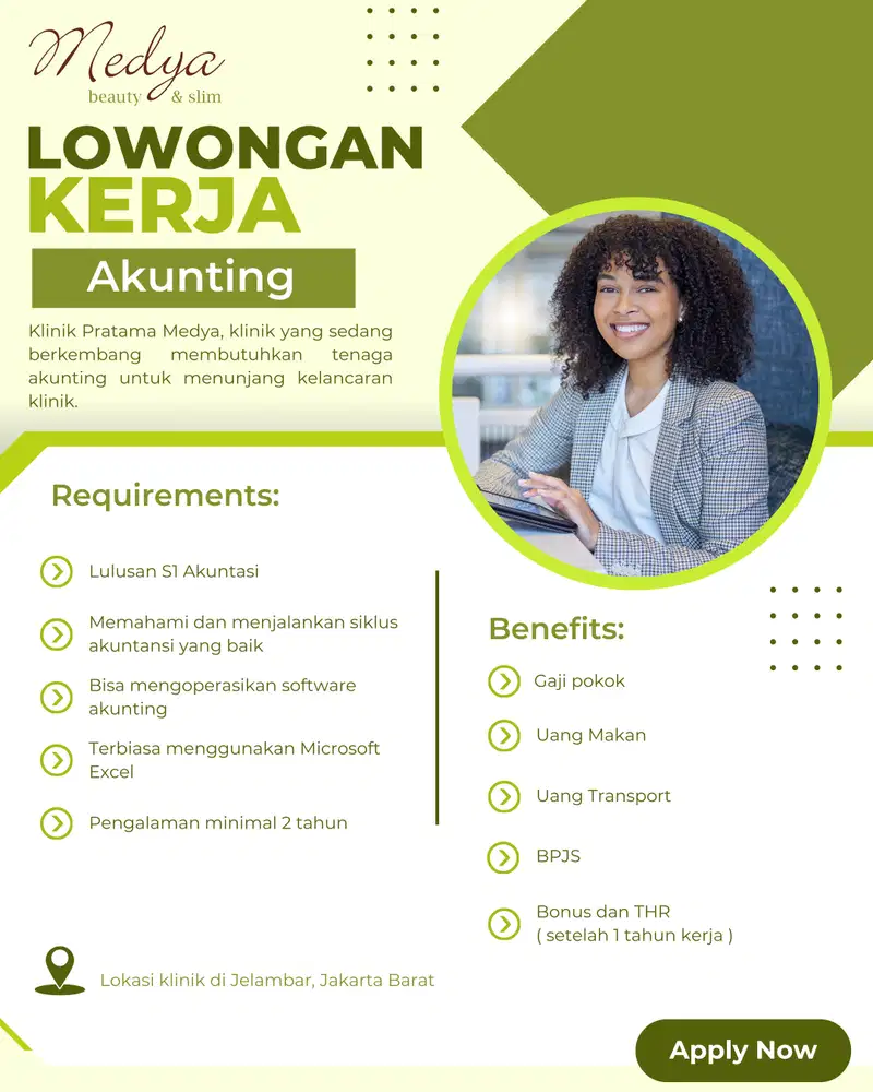 Lowongan Kerja Akunting