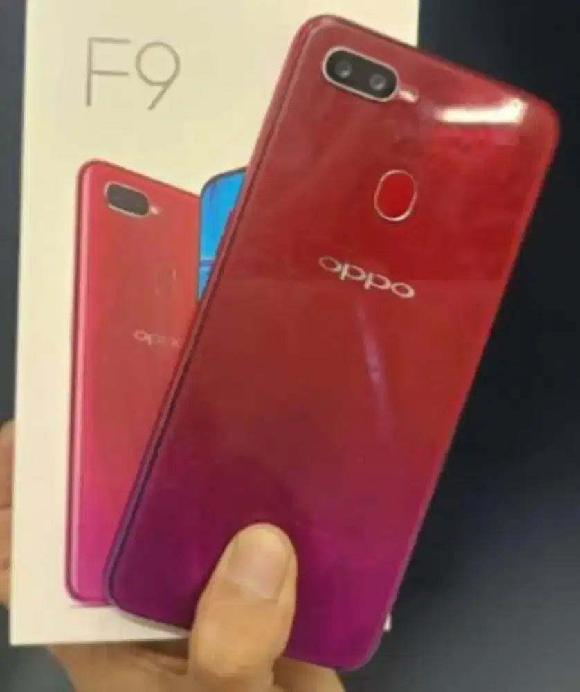 Dijual Oppo f9 fulset nominus 6/128