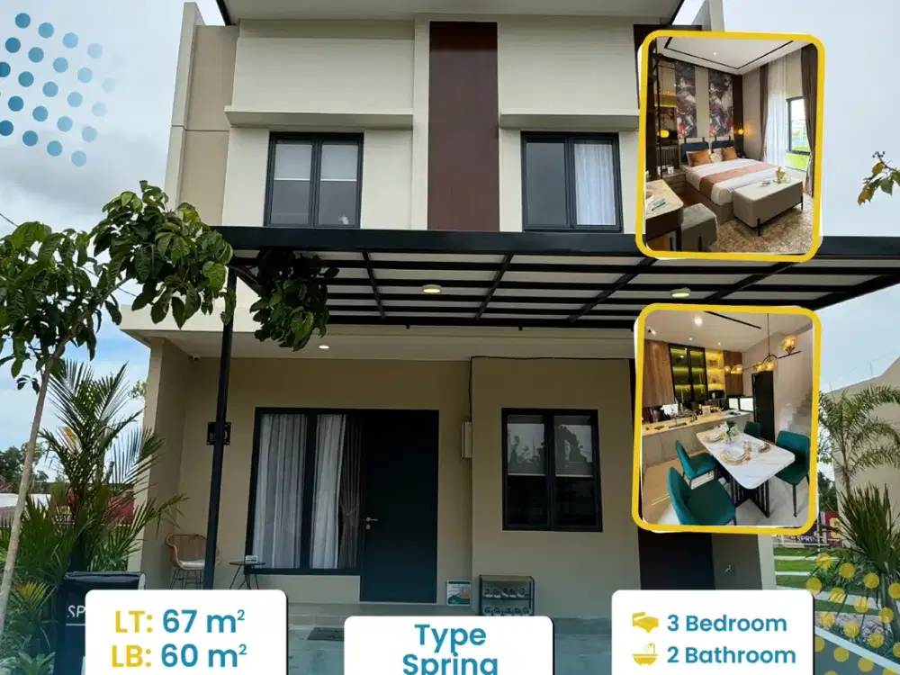 Rumah 2 Lantai Terlaris Dekat Bandara Di Kota Makassar