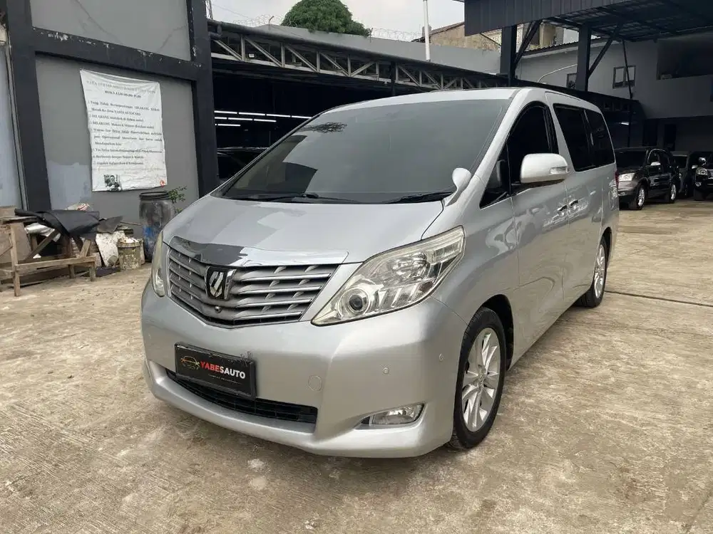 [DP 5 jt] Toyota Alphard G 2010 ATPM Full Ors KM LOW Jaminan Istimewa