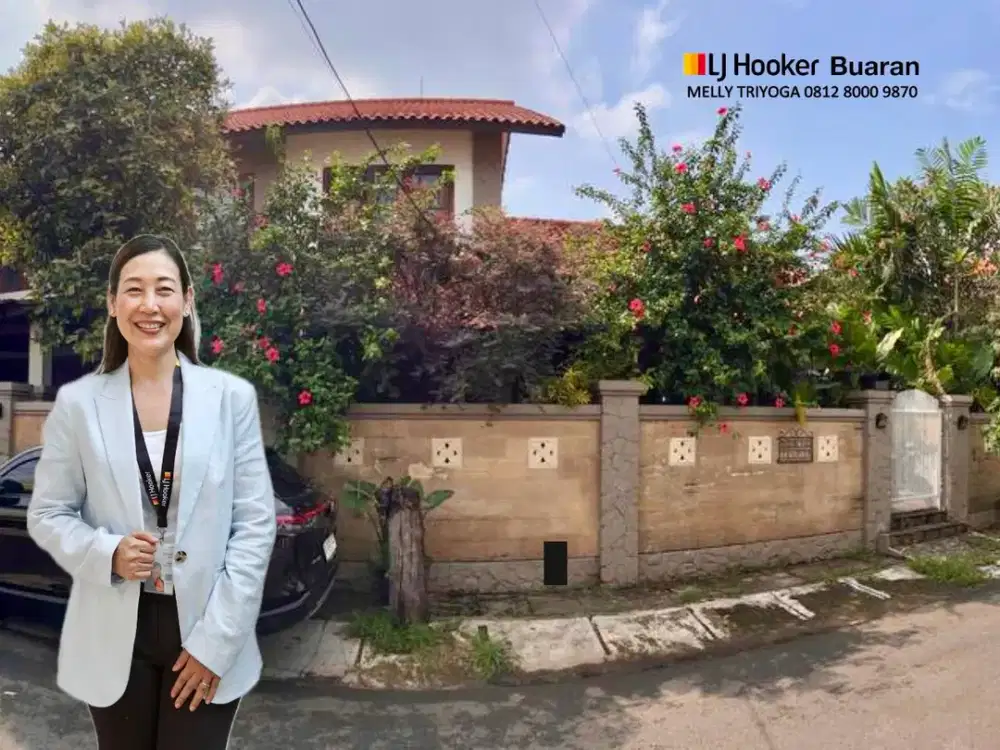 Rumah Asri Komplek Bumi Harapan Permai Kramat Jati, Cililitan, Jakarta Timur