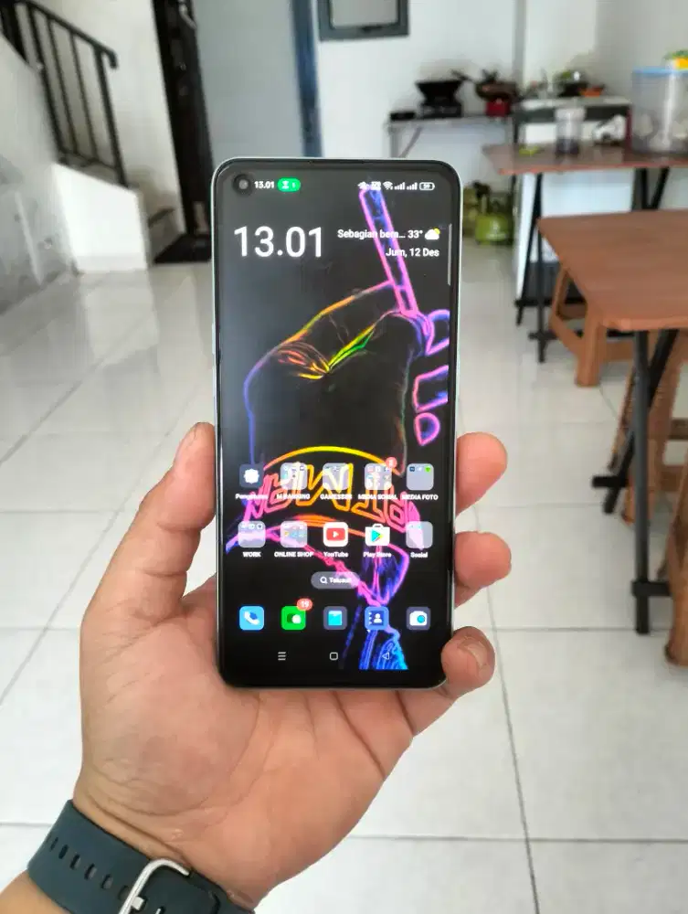 Oppo Reno 7z Ram 8+8/128 Hp+casan Ori indo