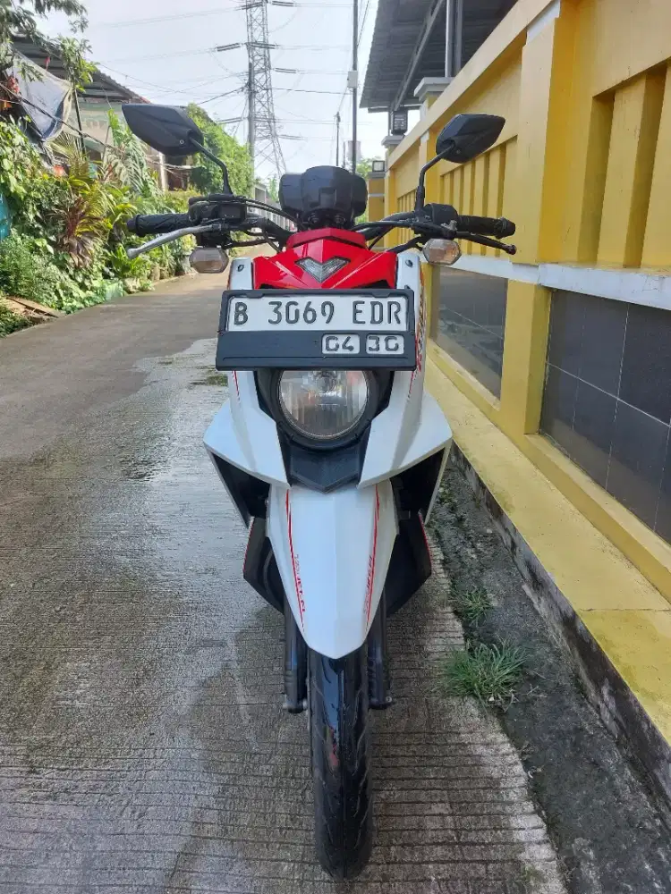 X ride 2014 merah putih pajak hidup surat lengkap