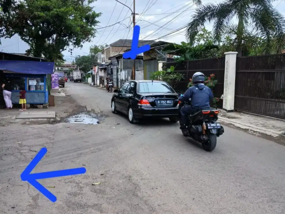MURAH!!! DIBAWAH NJOP TANAH DI JALAN UTAMA KOMP. BATURADEN, CIWASTRA, KOTA BANDUNG
