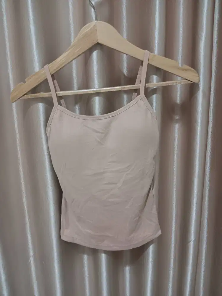 Tanktop Warna Krem