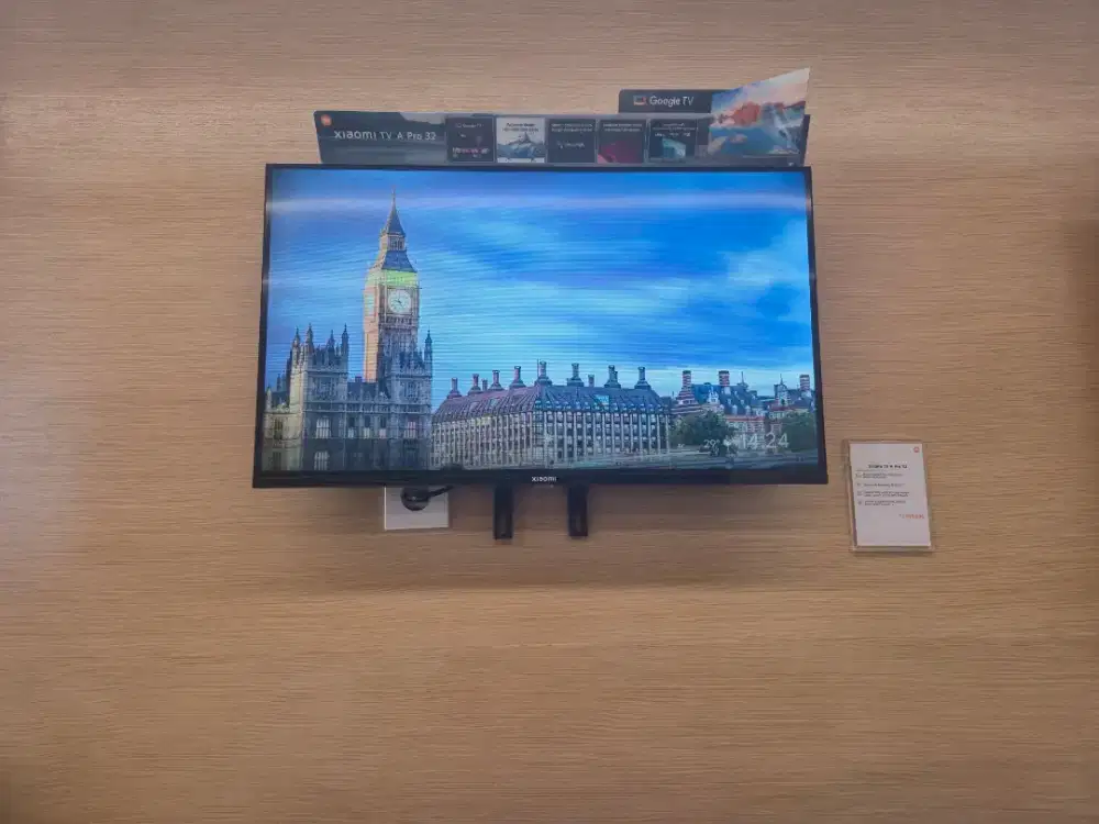 TV XIAOMI 32IN PROMO CREDIT BUNGA 0% FREE 1KALI CICILAN