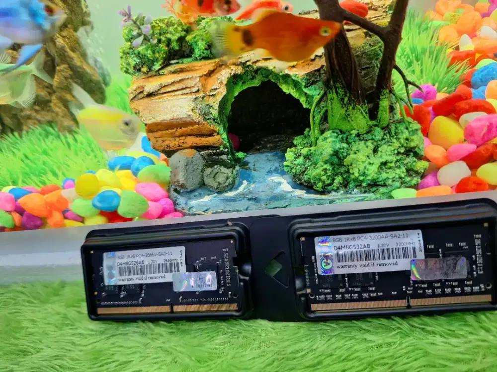 Bismillah dijual ram laptop ddr4 8gb pc2666 pc3200 kondisi ok tes oke