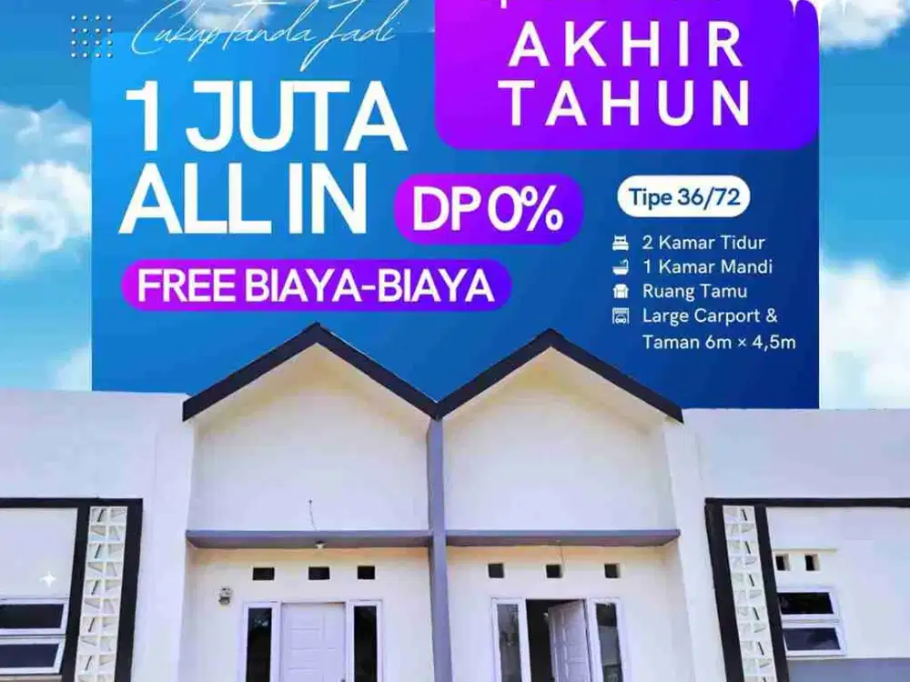 Promo Booking Unit 500 Rb