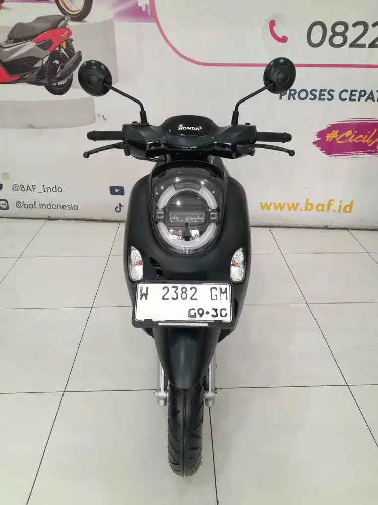 HONDA SCOOPY HITAM 2025 OBRAL