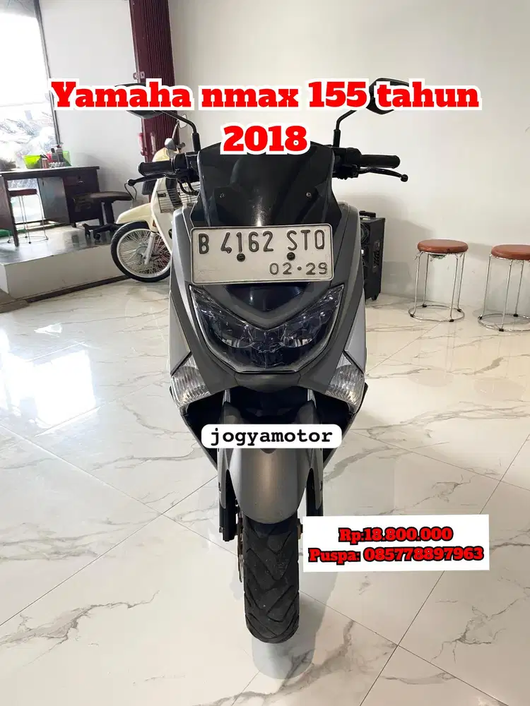 (B) tanah nmax 2018 cash credit