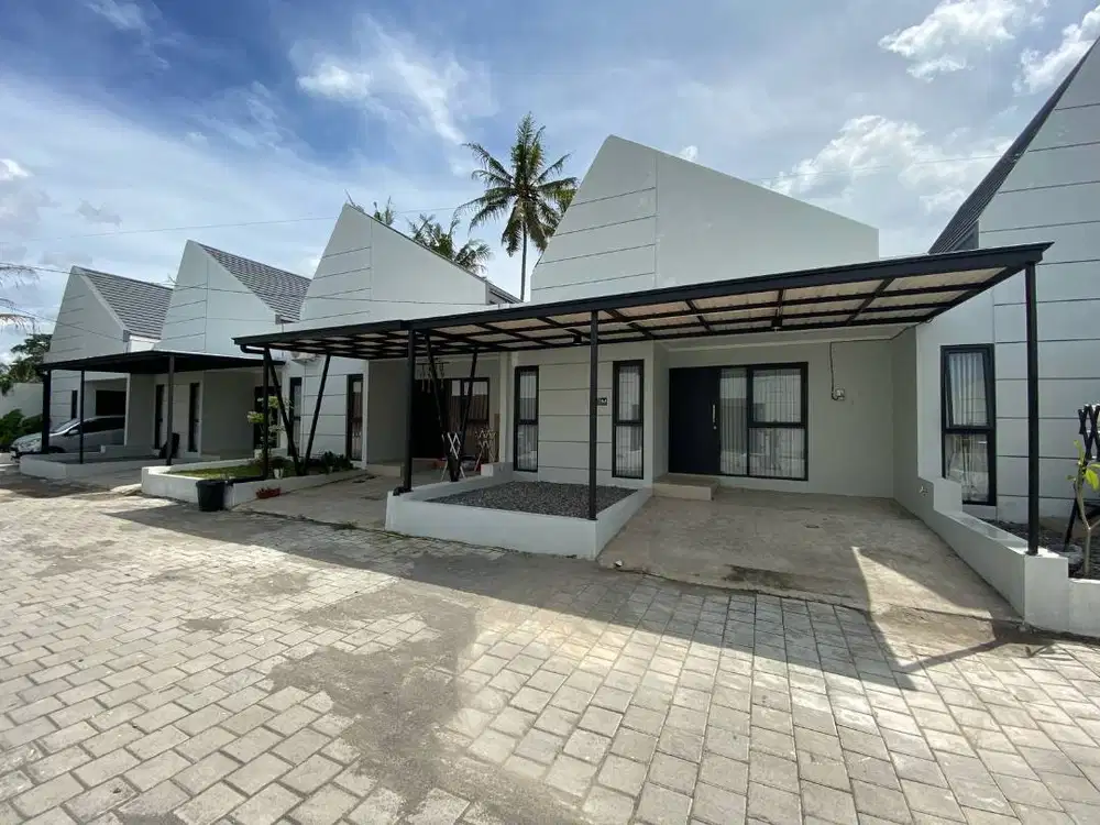 RUMAH MODERN ONE GATE 500 JT-AN ADA MINIMARKET DI JL KALIURANG KM 14