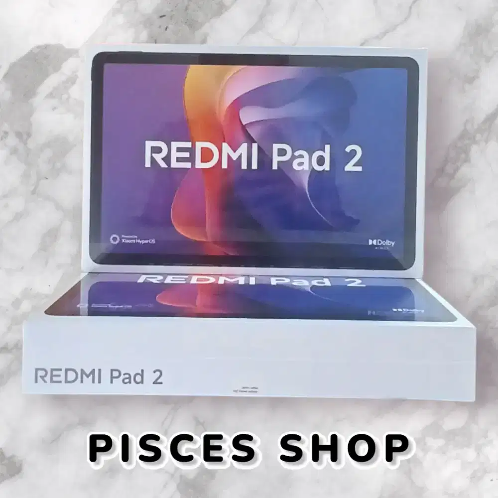 REDMI PAD 2 WIFI RAM 4/128 NEW Segel Garansi Resmi 1 Tahun