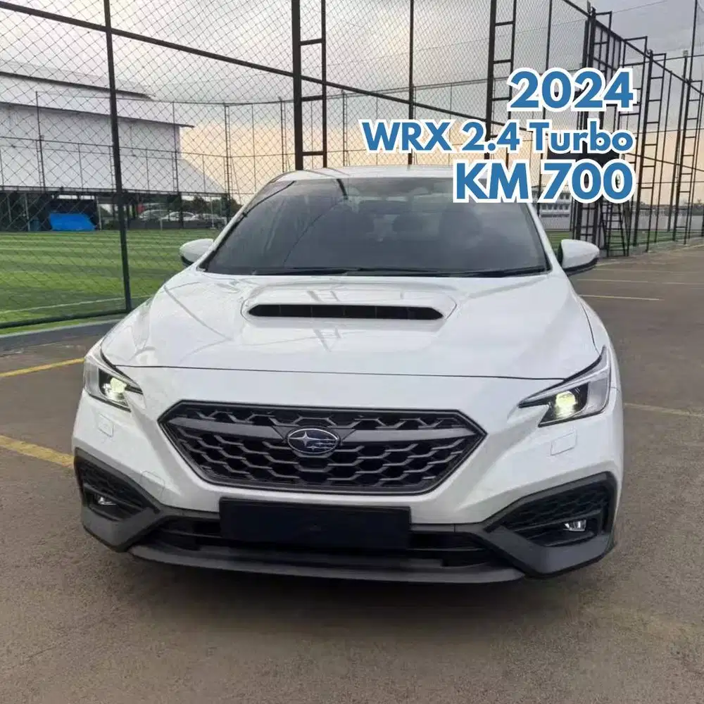 Subaru WRX 2.4 Turbo Manual 2024 White on Black Putih MT Eyesight
