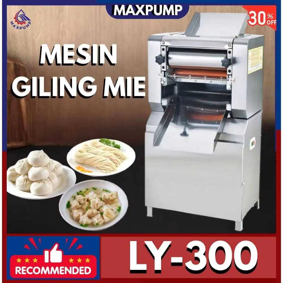 MAXPUMP LY-300 Mesin Pencetak Adonan Mie Dan Kulit Pangsit