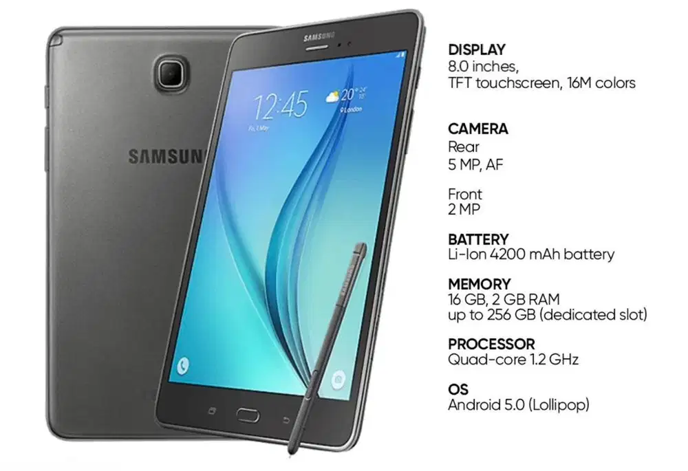 Tab samsung 4G mulus full oriiginall